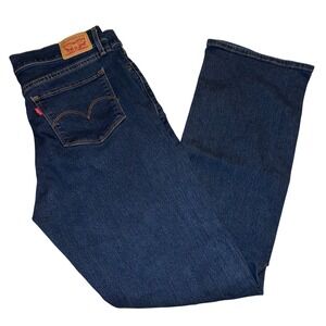 Levis 315 Shaping Bootcut Jeans Dark Wash Blue Denim Size 30 Mid Rise